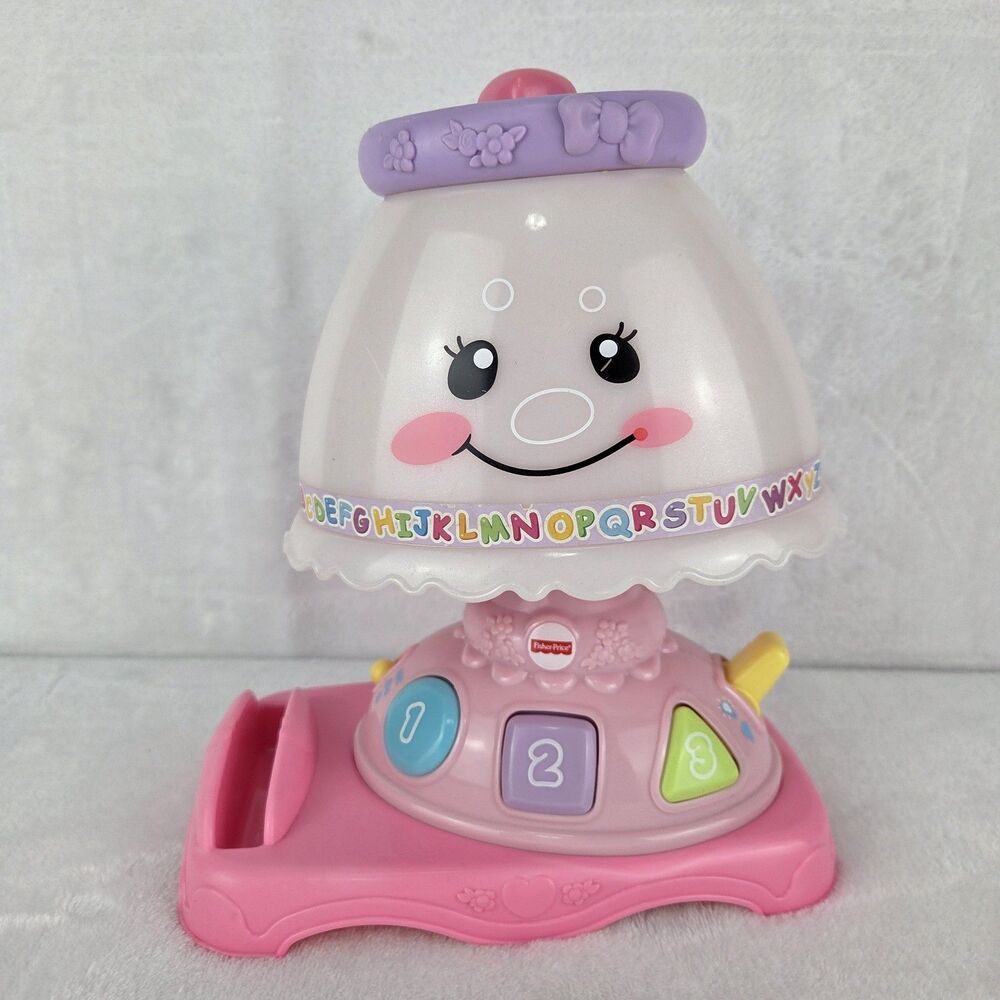 Fisher-Price 2013 Laugh & Learn My Pretty Learning Lamp Tested Working Lamp Only